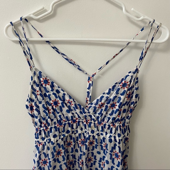 QUIKSILVER COAST DRESS FLOWY V NECK SUMMER DRESS - Picture 4 of 8